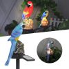 Parrot Decor Garden Solar Light - Blue