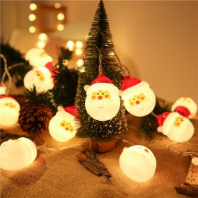 Led Christmas Holiday Decorative Lights Santa Claus Snowman Lights String Usb Lights - 6M4L - santa claus