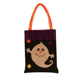 Halloween Treats Bags Party Favors, Non-Woven Halloween Tote Gift Bags for Kids