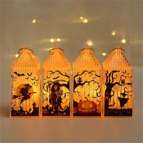 Halloween Pumpkin Lantern Set of 4