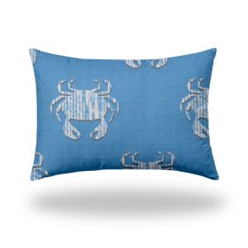 CRABBY Indoor/Outdoor Soft Royal Pillow, Envelope Cover Only, 14x20