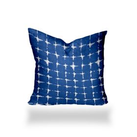 FLASHITTE Indoor/Outdoor Soft Royal Pillow, Envelope Cover Only, 12x12