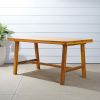 Miami Outdoor Patio Picnic Dining Table - as Pic