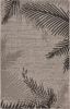 Home Decor Indoor/Outdoor Accent Rug Touch Of Palm Accent Rug - Beige | Black - 1'10" X 3'0"