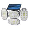 Upgraded Solar Motion Sensor Light Security Lamp Garden Outdoor Waterproof - as  picture