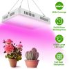 LED Grow Light 1000W 380-800nm Plant Grow Light With Bloom and Veg Dimmer Dual Chips Full Spectrum Grow Lamp - White