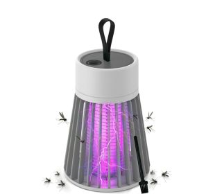 Electric Mosquito Killer Lamp Insect Zapper Rechargeable LED Repellent Trap - USB Rechargeable