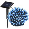 100LEDs Blue Solar String Light - As Picture