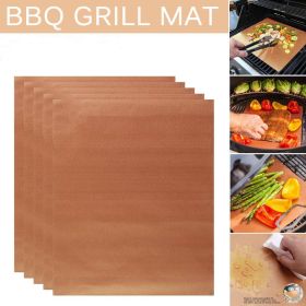 Copper Grill and Baking Mats - 5 Pack - Copper Grill Mats