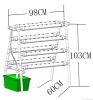 NFT Hydroponics System with 72 Holes Kits,Vertical Hydroponic Growing Systems PVC Tube Plant Vegetable - 72 holes