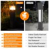 Outdoor Bollard Lamp/Path Light - DARK GREY