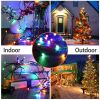 Solar String Lights LED Solar Power Fairy String Light 12M 100 LEDs 8 Lighting Mode Multicolor Waterproof Starry String Lights - Color