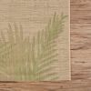 Home Decor Indoor/Outdoor Accent Rug Touch Of Palm Accent Rug - Beige | Pea - 1'10" X 3'0"