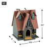 Garden Lawn Outdoor Bird Supplies Feeder & House - As pic show - Style A