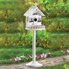 Garden Lawn Outdoor Bird Supplies Feeder & House - As pic show - Style B