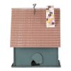 Garden Lawn Outdoor Bird Supplies Feeder & House - As pic show - Style A