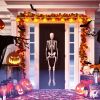 Halloween String Lights 59IN Total Length Pumpkin LED Lamps - Orange