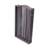 Pet Gate â€šÃ„Ã¬ Dog Gate for Doorways;  Stairs or House â€šÃ„Ã¬ Freestanding;  Folding ;  Dark brown; Arc Wooden - Dark brown