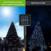 Solar String Lights LED Solar Power Fairy String Light 12M 100 LEDs 8 Lighting Mode Multicolor Waterproof Starry String Lights - Color