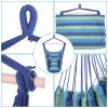 Outdoor Leisure Courtyard Hanging Chairs - Blue - 190 lbs