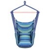 Outdoor Leisure Courtyard Hanging Chairs - Blue - 190 lbs