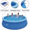 10ft X 30in Inflatable Swimming Pool Above Ground - as Pic