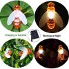 Solar String Lights Outdoor Waterproof Simulation Honey Bees Lamp Fairy Lights with 8 Lighting Decor for Garden Xmas Decorations - warmwhite - 5M20led