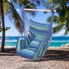 Outdoor Leisure Courtyard Hanging Chairs - Blue - 190 lbs