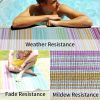 RV Outdoor Patio Rug for Camping Beach Mat Indoor Outdoor Play Mat 4*6 ft - as picture