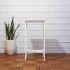 Bradley Outdoor Bar Table in White - as Pic