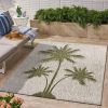 Home Decor Indoor/Outdoor Accent Rug Natural Stylish Classic Pattern Design - Green - 1'10" X 3'0"