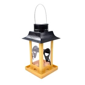 Hook type solar lamp bird feeder (Option: 1 Style)